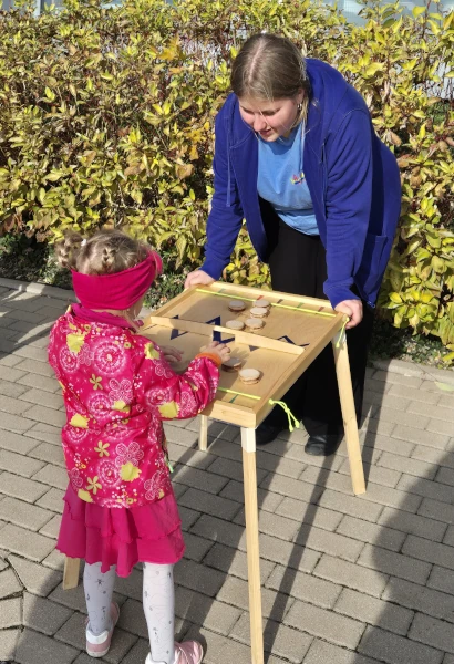 Gry drewniane XXL - hokej na gumce